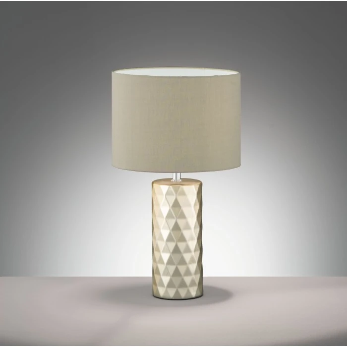 Honsel Leuchten Fischer & Honsel Abo Tischleuchte Gold, 1-flammig 3 Honsel Leuchten Fischer & Honsel Abo Tischleuchte Gold, 1-flammig