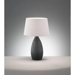 Honsel Leuchten Fischer & Honsel Ames Tischleuchte Schwarz, 1-flammig