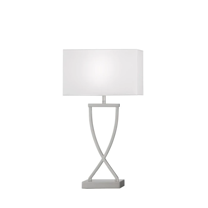 Honsel Leuchten Fischer & Honsel Anni Tischleuchte Nickel-Matt, 1-flammig 5 Honsel Leuchten Fischer & Honsel Anni Tischleuchte Nickel-Matt, 1-flammig – Bild 3