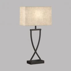 Honsel Leuchten Fischer & Honsel Anni Tischleuchte Schwarz, 1-flammig