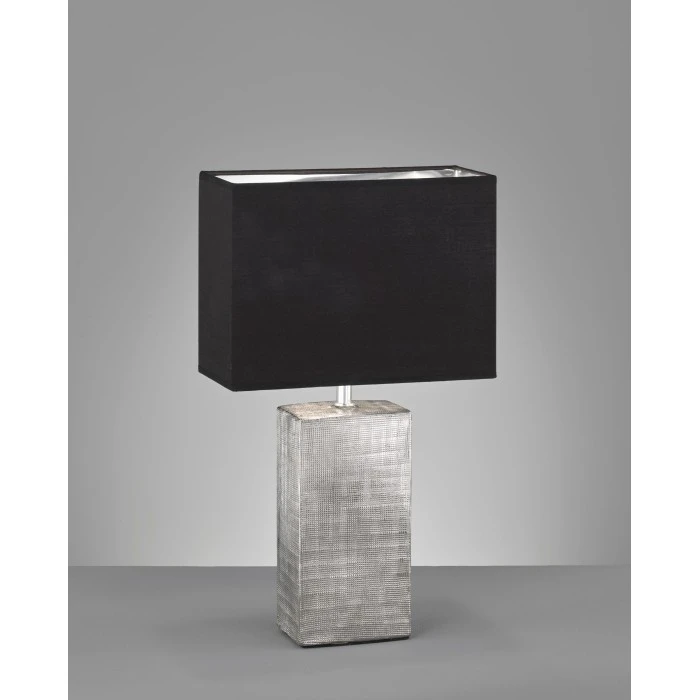 Honsel Leuchten Fischer & Honsel Candes Tischleuchte Silber, 1-flammig 3 Honsel Leuchten Fischer & Honsel Candes Tischleuchte Silber, 1-flammig