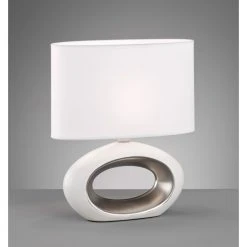 Honsel Leuchten Fischer & Honsel Coba Tischleuchte Weiß, 1-flammig