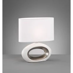 Honsel Leuchten Fischer & Honsel Coba Tischleuchte Weiß, 1-flammig