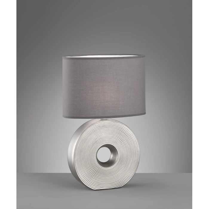 Honsel Leuchten Fischer & Honsel Eye Tischleuchte Silber, 1-flammig 4 Honsel Leuchten Fischer & Honsel Eye Tischleuchte Silber, 1-flammig – Bild 2