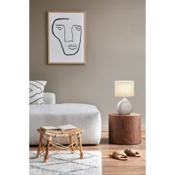 Honsel Leuchten Fischer & Honsel Foro Tischleuchte Silber, 1-flammig