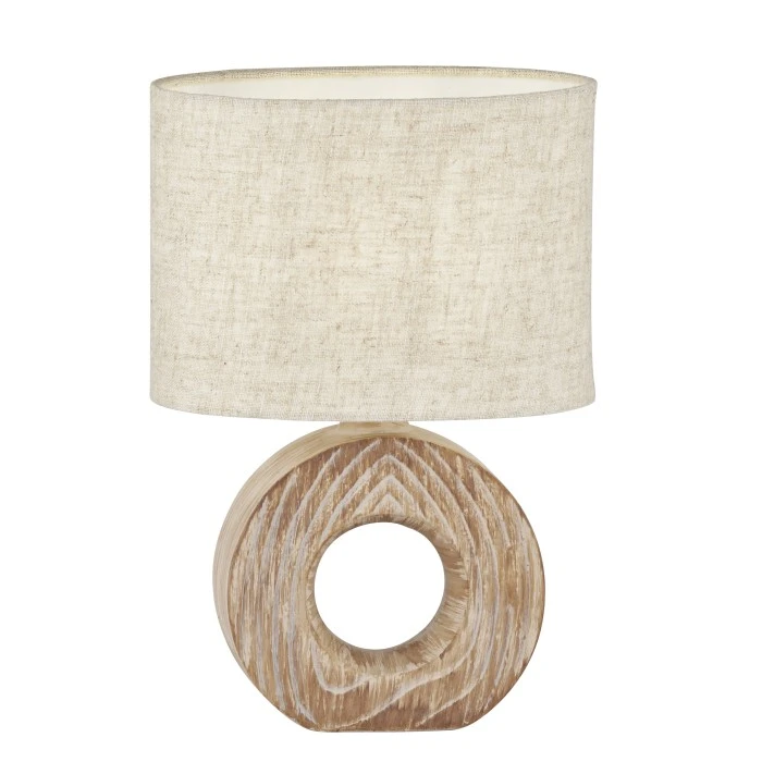 Honsel Leuchten Fischer & Honsel Hanke Tischleuchte Holzoptik, 1-flammig 5 Honsel Leuchten Fischer & Honsel Hanke Tischleuchte Holzoptik, 1-flammig – Bild 3