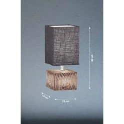 Fischer Leuchten Fischer & Honsel Hauke Tischleuchte Holzoptik, 1-flammig 7 Fischer Leuchten Fischer & Honsel Hauke Tischleuchte Holzoptik, 1-flammig -Günstiges Tischlampen Geschäft fischer honsel hauke tischleuchte 50642 2