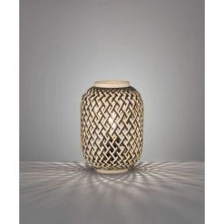 Honsel Leuchten Fischer & Honsel Hummel Tischleuchte Schwarz, 1-flammig