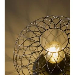 Honsel Leuchten Fischer & Honsel living Justin Tischleuchte Schwarz, 1-flammig -Günstiges Tischlampen Geschäft fischer honsel living justin tischleuchte 50216 2