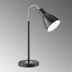 Honsel Leuchten Fischer & Honsel Lolland Tischleuchte Schwarz, 1-flammig