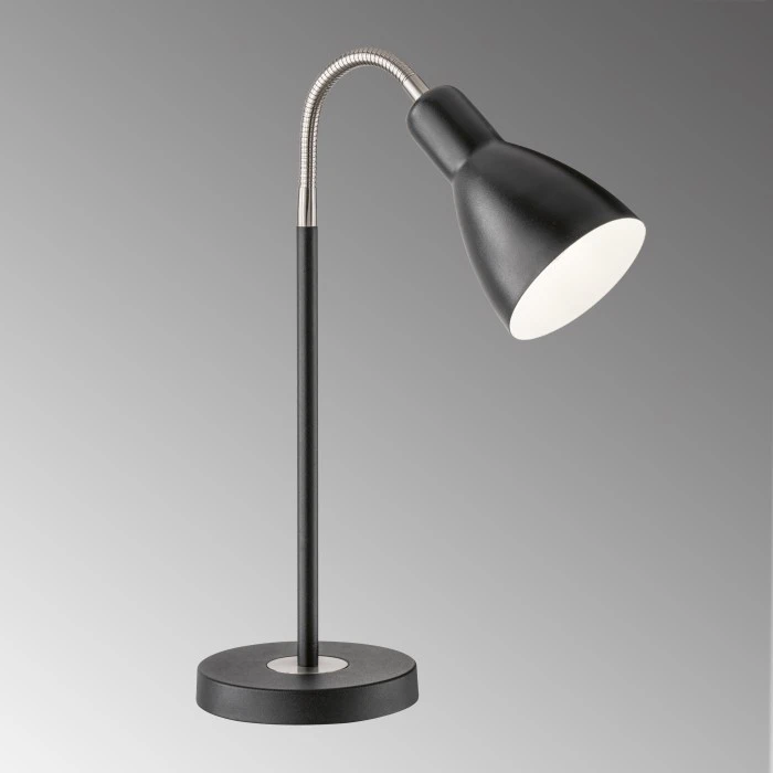 Honsel Leuchten Fischer & Honsel Lolland Tischleuchte Schwarz, 1-flammig 3 Honsel Leuchten Fischer & Honsel Lolland Tischleuchte Schwarz, 1-flammig