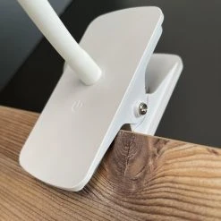 Honsel Leuchten Fischer & Honsel Luiz Klemmleuchte LED Weiß, 1-flammig -Günstiges Tischlampen Geschäft fischer honsel luiz klemmleuchte 50594 2