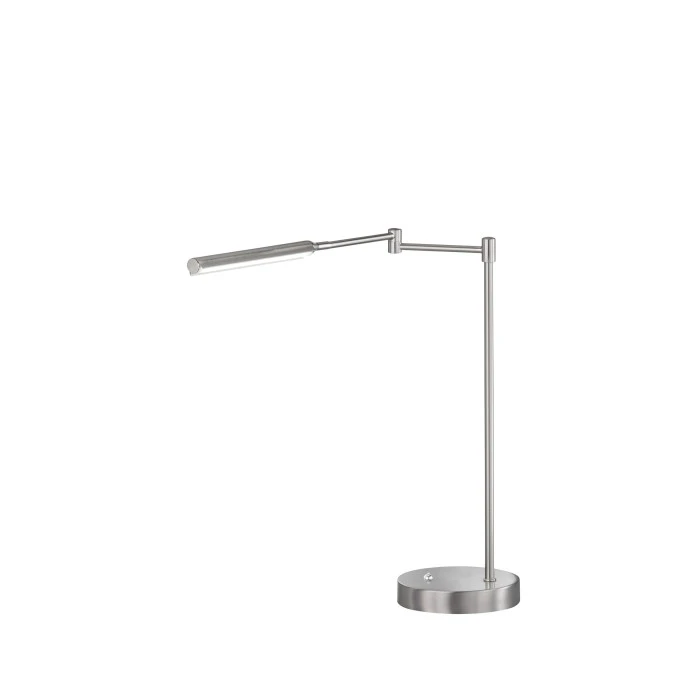 Honsel Leuchten Fischer & Honsel Nami Tischleuchte LED Nickel-Matt, 1-flammig 4 Honsel Leuchten Fischer & Honsel Nami Tischleuchte LED Nickel-Matt, 1-flammig – Bild 2