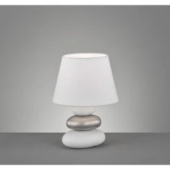 Honsel Leuchten Fischer & Honsel Pibe Tischleuchte Weiß, 1-flammig