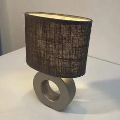 Honsel Leuchten Fischer & Honsel Ponti Tischleuchte Silber, 1-flammig -Günstiges Tischlampen Geschäft fischer honsel ponti tischleuchte 50503 3