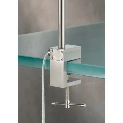 Honsel Leuchten Fischer & Honsel Raik Klemmleuchte LED Nickel-Matt, 1-flammig, Bewegungsmelder -Günstiges Tischlampen Geschäft fischer honsel raik klemmleuchte 50374 5