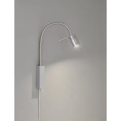 Honsel Leuchten Fischer & Honsel River Tischleuchte LED Nickel-Matt, 1-flammig