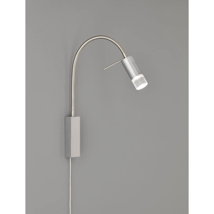 Honsel Leuchten Fischer & Honsel River Tischleuchte LED Nickel-Matt, 1-flammig 3 Honsel Leuchten Fischer & Honsel River Tischleuchte LED Nickel-Matt, 1-flammig