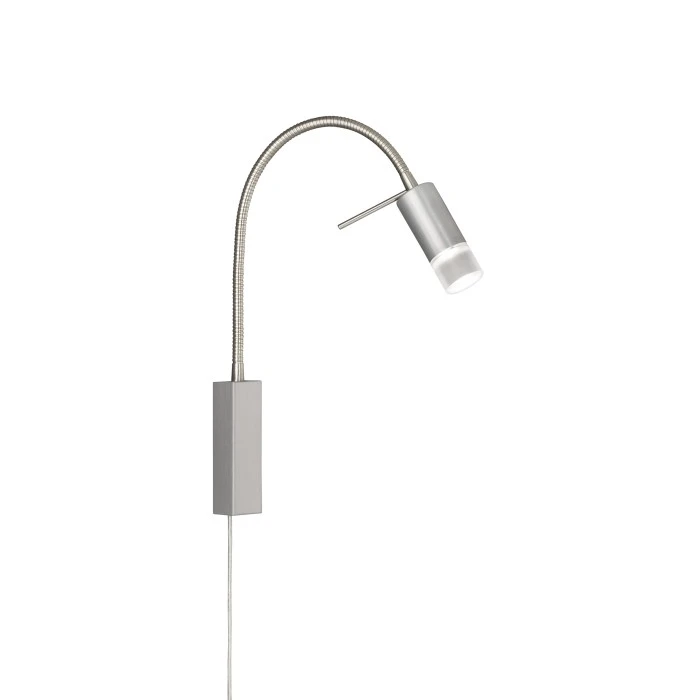 Honsel Leuchten Fischer & Honsel River Tischleuchte LED Nickel-Matt, 1-flammig 4 Honsel Leuchten Fischer & Honsel River Tischleuchte LED Nickel-Matt, 1-flammig – Bild 2