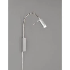 Honsel Leuchten Fischer & Honsel River Tischleuchte LED Nickel-Matt, 1-flammig