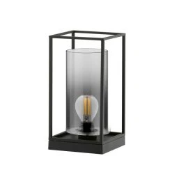 Honsel Leuchten Fischer & Honsel Samu Tischleuchte Schwarz, 1-flammig -Günstiges Tischlampen Geschäft fischer honsel samu tischleuchte 50622 1