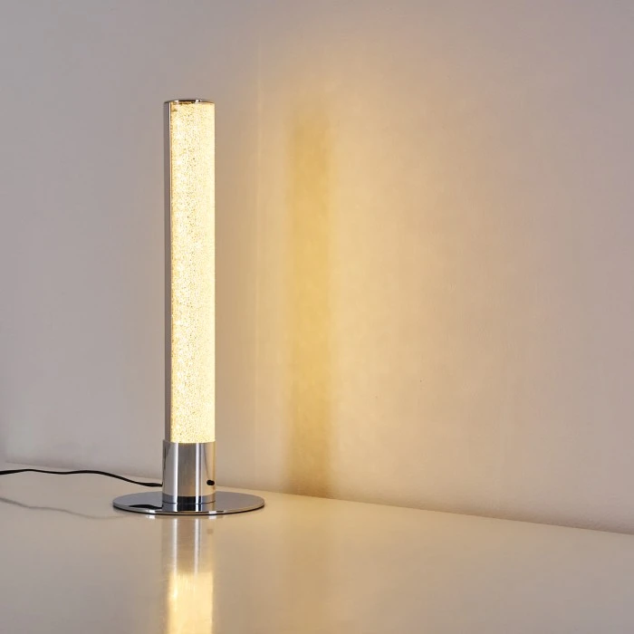 Hofstein Flaut RGB Tischleuchte LED Chrom, 1-flammig, Fernbedienung, Farbwechsler 26 Hofstein Flaut RGB Tischleuchte LED Chrom, 1-flammig, Fernbedienung, Farbwechsler – Bild 24