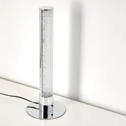 Hofstein Flaut RGB Tischleuchte LED Chrom, 1-flammig, Fernbedienung, Farbwechsler 57 Hofstein Flaut RGB Tischleuchte LED Chrom, 1-flammig, Fernbedienung, Farbwechsler -Günstiges Tischlampen Geschäft flaut rgb tischleuchte h3273753 do1 27