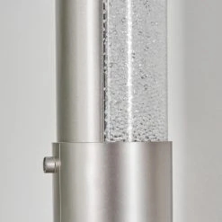 Hofstein Flaut Tischleuchte LED Nickel-Matt, 1-flammig, Fernbedienung, Farbwechsler -Günstiges Tischlampen Geschäft flaut tischleuchte h3018668 5