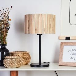 Hofstein Fleuriot Tischleuchte Schwarz, 1-flammig -Günstiges Tischlampen Geschäft fleuriot tischleuchte h3535424 9