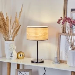 Hofstein Fleuriot Tischleuchte Schwarz, 1-flammig -Günstiges Tischlampen Geschäft fleuriot tischleuchte h3567173 6