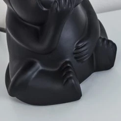 Hofstein Fontaine Tischleuchte Schwarz, 1-flammig -Günstiges Tischlampen Geschäft fontaine tischleuchte h3454787 12