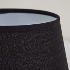 Hofstein Fontaine Tischleuchte Schwarz, 1-flammig -Günstiges Tischlampen Geschäft fontaine tischleuchte h3454787 2