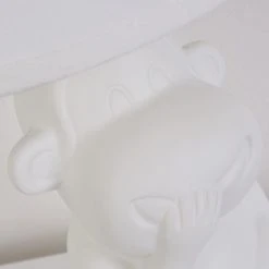 Hofstein Fontaine Tischleuchte Weiß, 1-flammig -Günstiges Tischlampen Geschäft fontaine tischleuchte h3455425 5