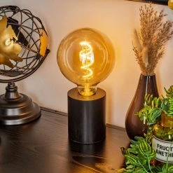 Hofstein Fontannes Tischleuchte Schwarz, 1-flammig 26 Hofstein Fontannes Tischleuchte Schwarz, 1-flammig -Günstiges Tischlampen Geschäft fontannes tischleuchte h3616796 10