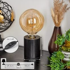 Hofstein Fontannes Tischleuchte Schwarz, 1-flammig 19 Hofstein Fontannes Tischleuchte Schwarz, 1-flammig -Günstiges Tischlampen Geschäft fontannes tischleuchte h3616796 3