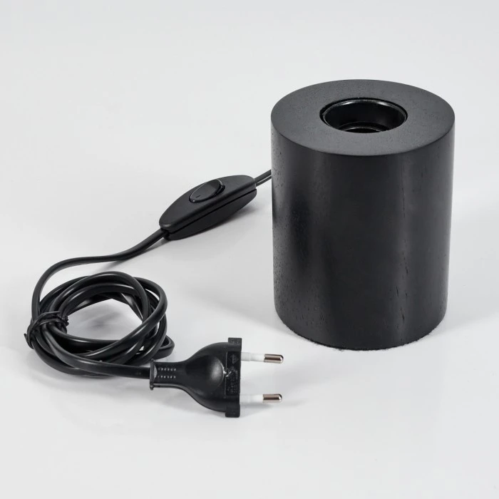 Hofstein Fontannes Tischleuchte Schwarz, 1-flammig 7 Hofstein Fontannes Tischleuchte Schwarz, 1-flammig – Bild 5