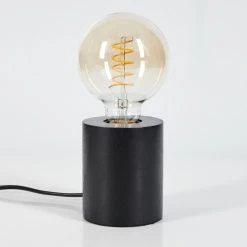 Hofstein Fontannes Tischleuchte Schwarz, 1-flammig 23 Hofstein Fontannes Tischleuchte Schwarz, 1-flammig -Günstiges Tischlampen Geschäft fontannes tischleuchte h3616796 7