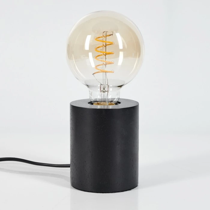 Hofstein Fontannes Tischleuchte Schwarz, 1-flammig 10 Hofstein Fontannes Tischleuchte Schwarz, 1-flammig – Bild 8