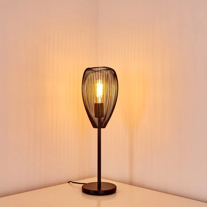 Hofstein Forel Tischleuchte Schwarz, 1-flammig 14 Hofstein Forel Tischleuchte Schwarz, 1-flammig – Bild 12