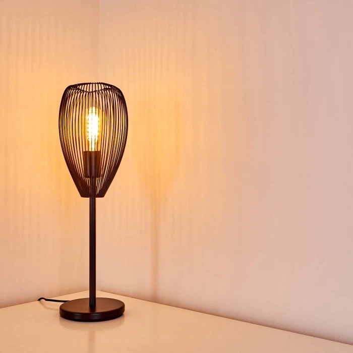 Hofstein Forel Tischleuchte Schwarz, 1-flammig 17 Hofstein Forel Tischleuchte Schwarz, 1-flammig – Bild 15