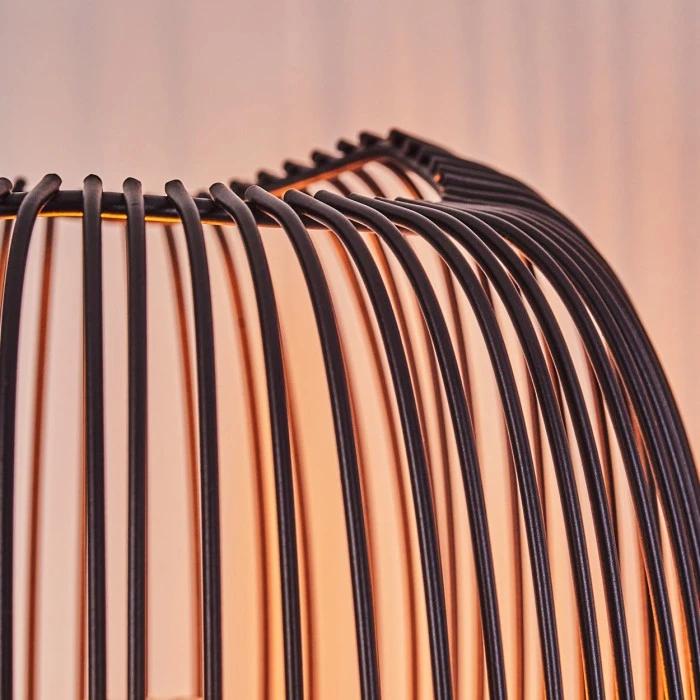 Hofstein Forel Tischleuchte Schwarz, 1-flammig 8 Hofstein Forel Tischleuchte Schwarz, 1-flammig – Bild 6