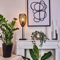 Hofstein Forel Tischleuchte Schwarz, 1-flammig 22 Hofstein Forel Tischleuchte Schwarz, 1-flammig -Günstiges Tischlampen Geschäft forel tischleuchte h3535301 6