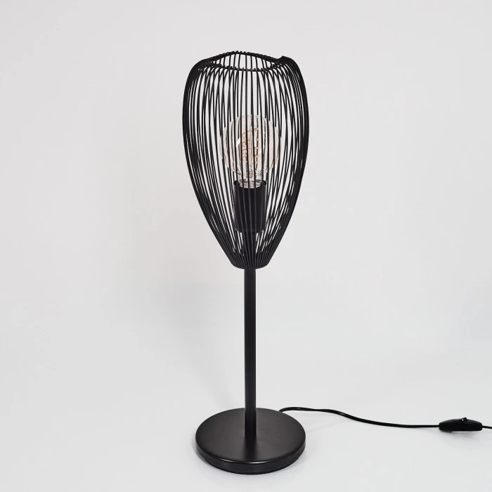 Hofstein Forel Tischleuchte Schwarz, 1-flammig 10 Hofstein Forel Tischleuchte Schwarz, 1-flammig – Bild 8