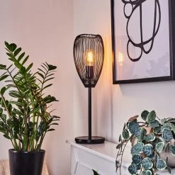 Hofstein Forel Tischleuchte Schwarz, 1-flammig 24 Hofstein Forel Tischleuchte Schwarz, 1-flammig -Günstiges Tischlampen Geschäft forel tischleuchte h3535301 8