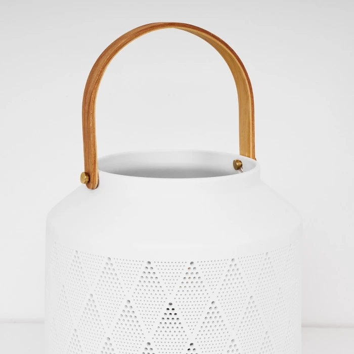 Hofstein Forrnes Tischleuchte Weiß, Beige, 1-flammig 13 Hofstein Forrnes Tischleuchte Weiß, Beige, 1-flammig – Bild 11