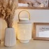 Hofstein Forrnes Tischleuchte Weiß, Beige, 1-flammig -Günstiges Tischlampen Geschäft forrnes tischleuchte h3410080 0