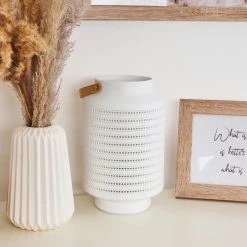 Hofstein Forrnes Tischleuchte Weiß, Beige, 1-flammig -Günstiges Tischlampen Geschäft forrnes tischleuchte h3410080 1