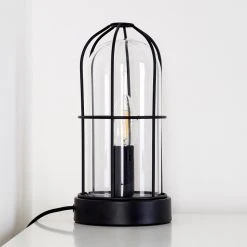 Hofstein Fortymile Tischleuchte Schwarz, 1-flammig -Günstiges Tischlampen Geschäft fortymile tischleuchte h3352250 12