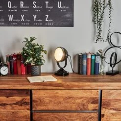 Hofstein Foverup Tischleuchte Nickel-Matt, Chrom, Schwarz, 1-flammig 21 Hofstein Foverup Tischleuchte Nickel-Matt, Chrom, Schwarz, 1-flammig -Günstiges Tischlampen Geschäft foverup tischleuchte h3615539 8