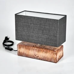 Hofstein Francillon Tischleuchte Chrom, Braun, Holzoptik, 1-flammig 16 Hofstein Francillon Tischleuchte Chrom, Braun, Holzoptik, 1-flammig -Günstiges Tischlampen Geschäft francillon tischleuchte h3616048 4